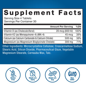Force Factor Magnésium Glycinate 300mg sur une table