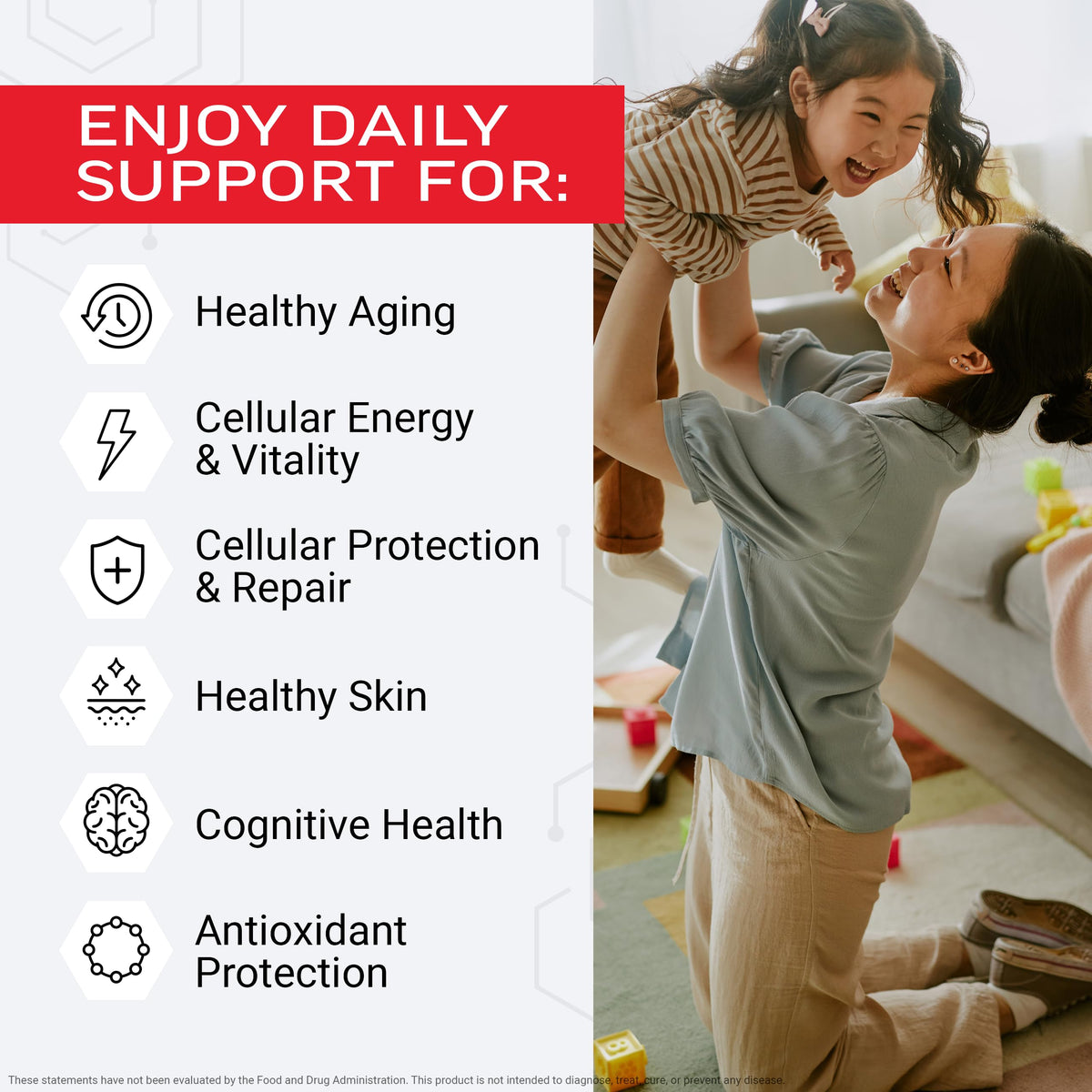 Force Factor NAD+ capsules végétales avec étiquette