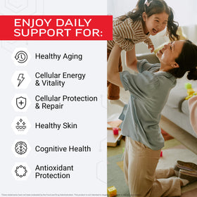 Force Factor NAD+ capsules végétales avec étiquette