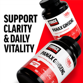 Force Factor Panax Ginseng complément alimentaire 118g ingrédients