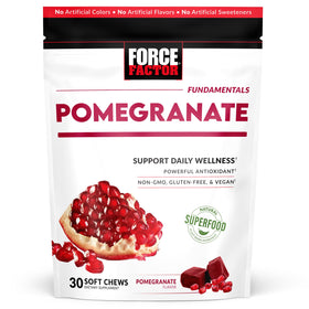 Force Factor Pomegranate Soft Chews 180g emballage avant