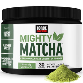 Force Factor Poudre de Matcha Mighty 109g vue avant
