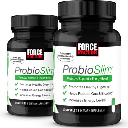 Force Factor ProbioSlim 60 capsules vue de face