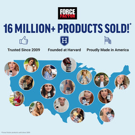Force Factor ProbioSlim Akkermansia boîte sur fond neutre