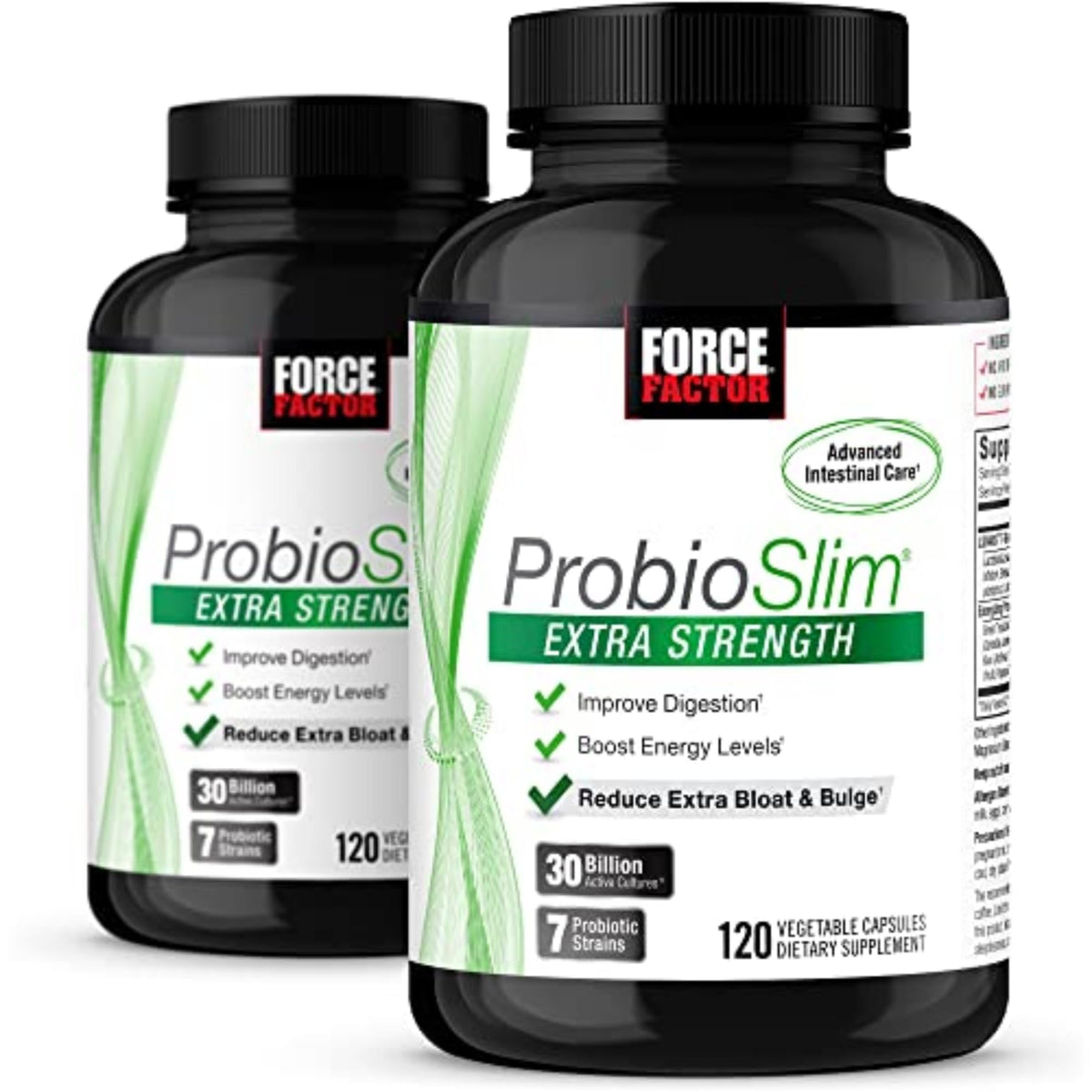 Force Factor ProbioSlim Extra Strength complément alimentaire 30 milliards CFU