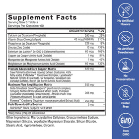 Force Factor Prostate Advanced complément alimentaire en main