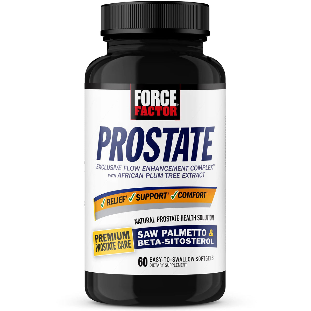Force Factor Prostate boîte de 150g vue avant