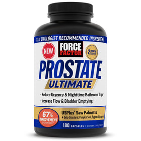 Force Factor Prostate Ultimate complément alimentaire 200g vue avant