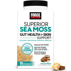 Force Factor quality Sea Moss bonbons à mâcher emballés individuellement