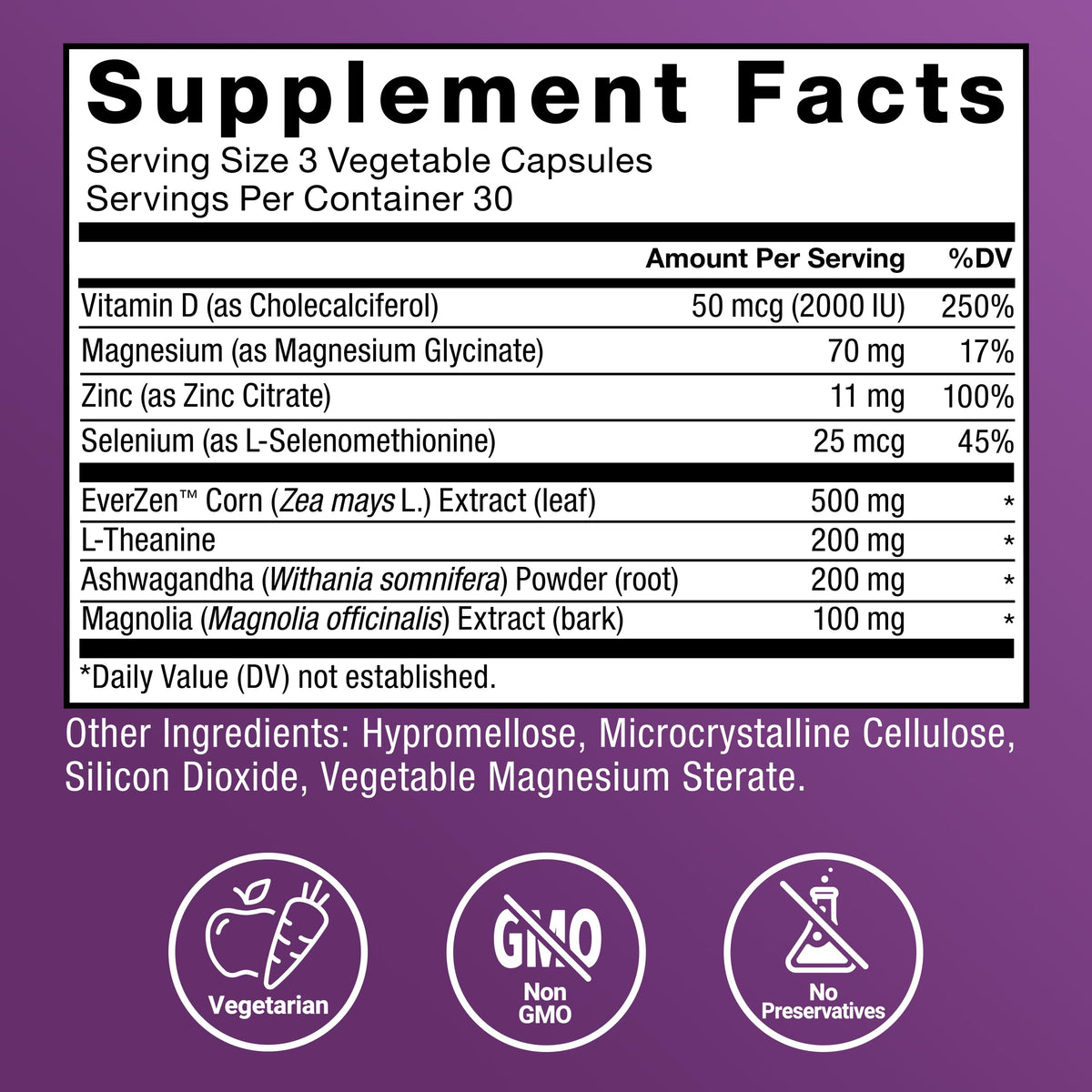 Force Factor Réducteur de Cortisol Femme, flacon ouvert avec capsules