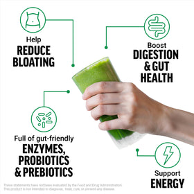 Force Factor Smarter Greens Poudre Bien-Être 400g avec cuillère