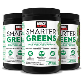 Force Factor Smarter Greens Poudre de Bien-Être 1030g vue avant
