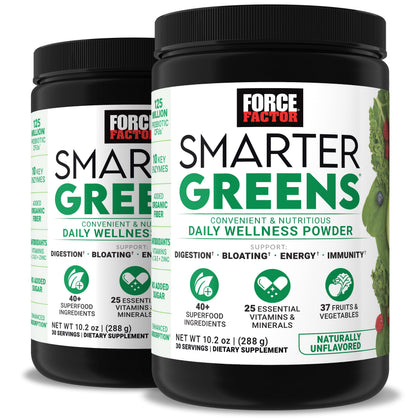 Force Factor Smarter Greens Poudre de Bien-Être 771g vue de face