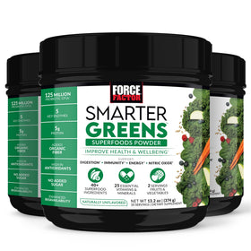 Force Factor Smarter Greens Poudre Superfoods 3-Pack vue avant