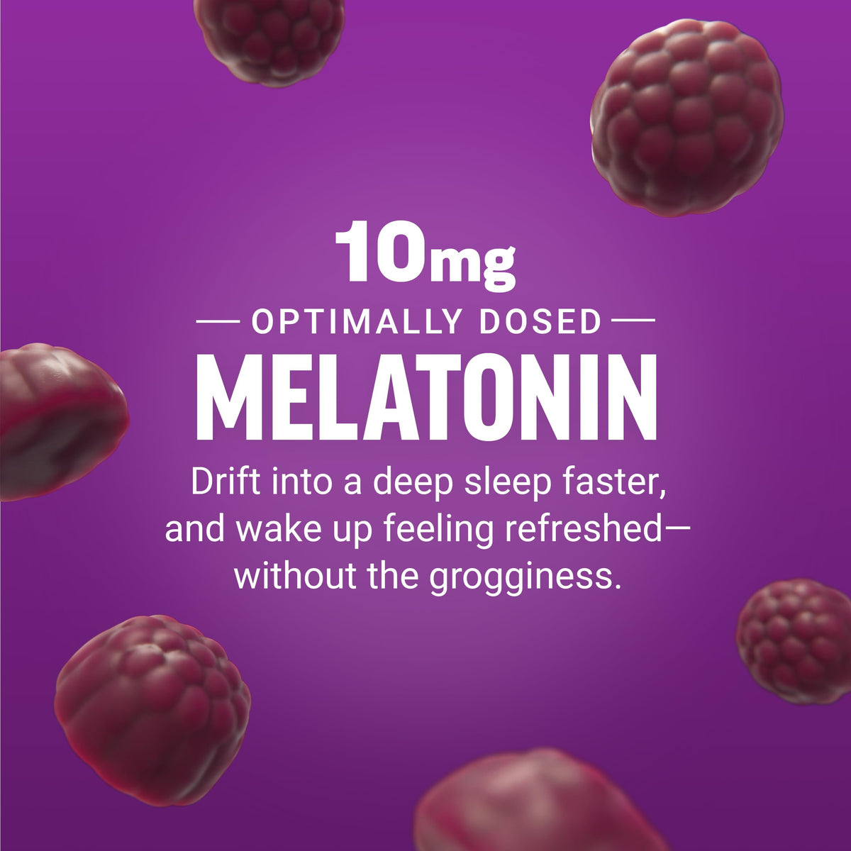 Force Factor Somnapure Gummies 10mg Melatonin close-up