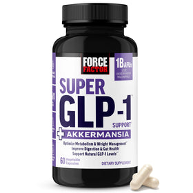 Force Factor Super GLP-1 Support + Akkermansia 75g vue de face