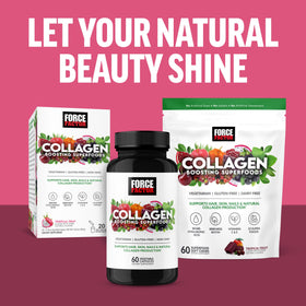 Force Factor Superfoods Collagène et accessoires de beauté
