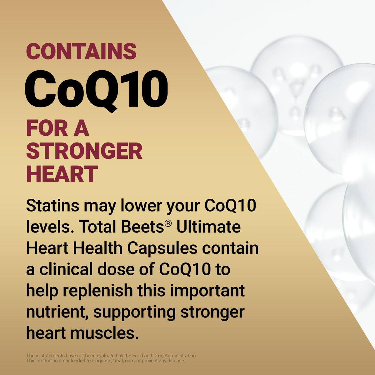 Force Factor Total Beets Capsules 1800mg sur une table