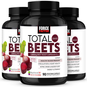 Force Factor Total Beets Capsules 1800mg vue avant
