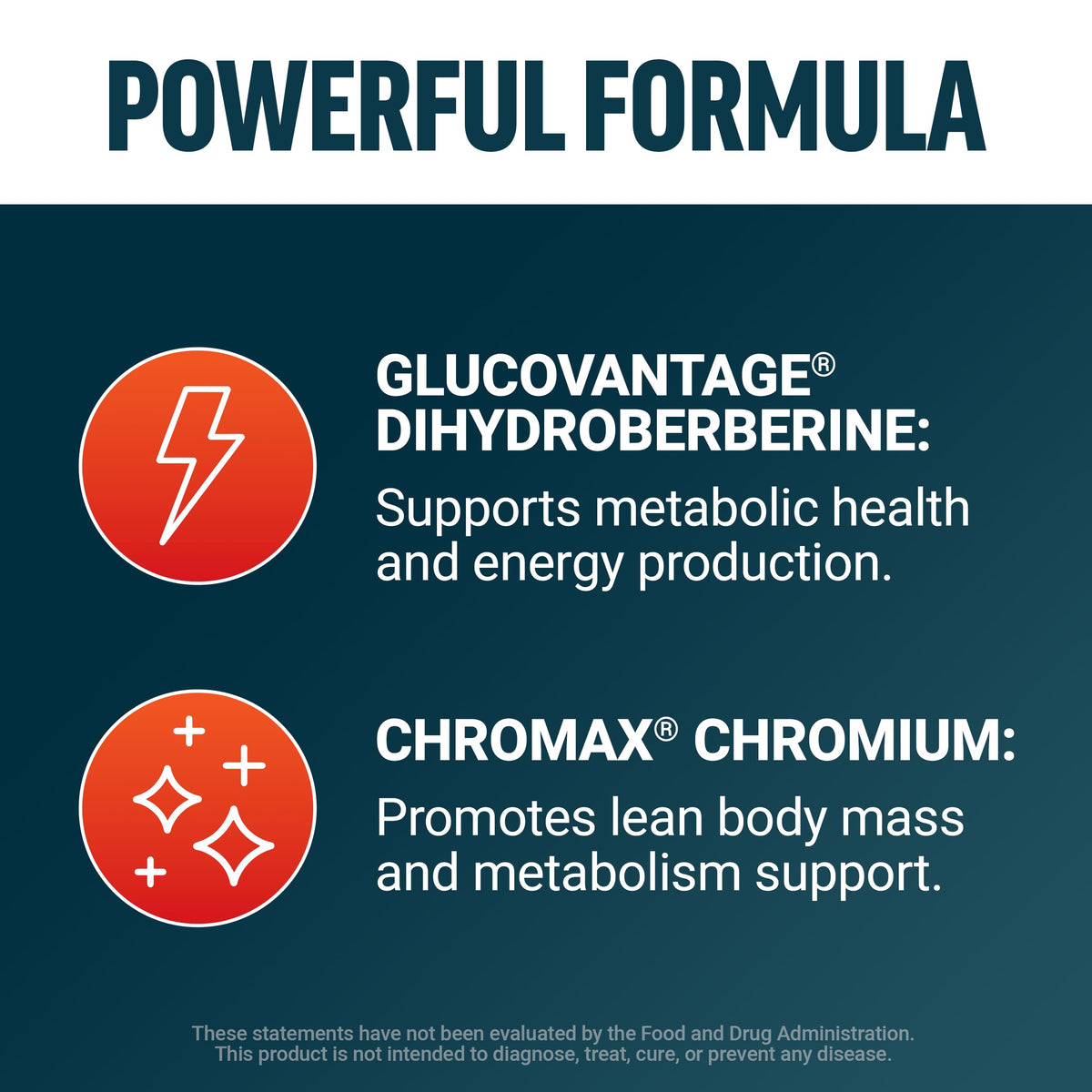 Force Factor Ultra Berberine Dihydroberberine 400g informations nutritionnelles