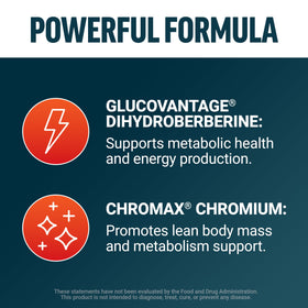 Force Factor Ultra Berberine Dihydroberberine 400g informations nutritionnelles