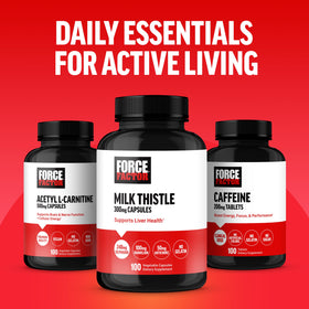 Force Factor Zinc 50mg avec d'autres compléments alimentaires