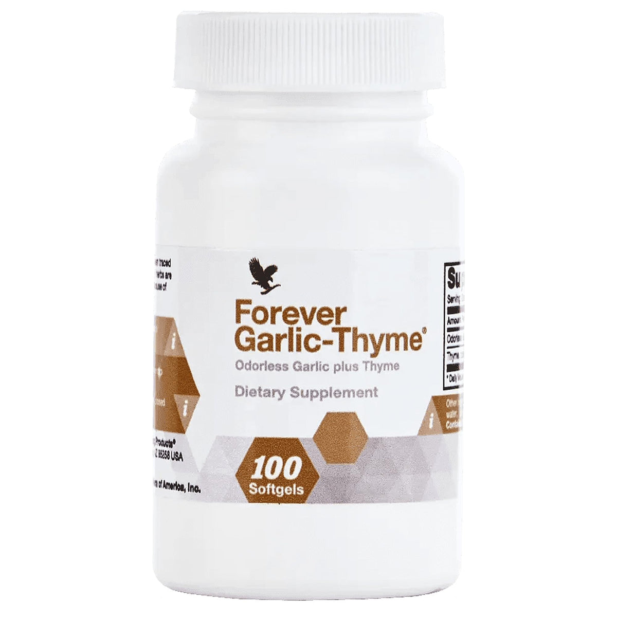 Forever Garlic-Thyme gélules molles 100 unités vue de face