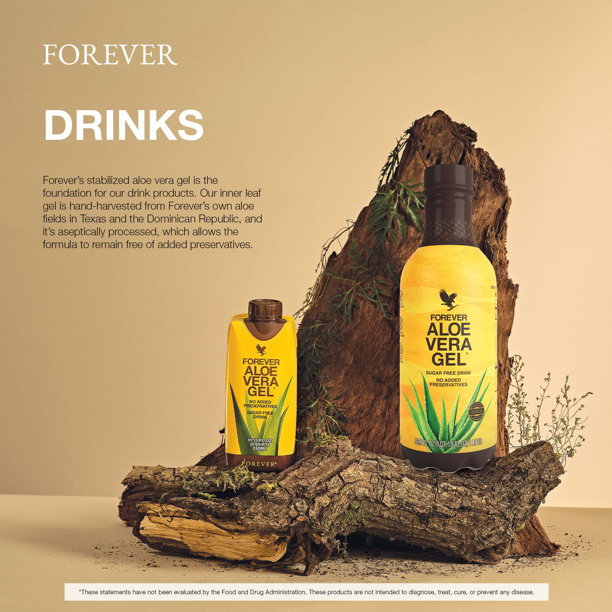 Forever Living Aloe Vera Gel 1 L avec des ingrédients naturels