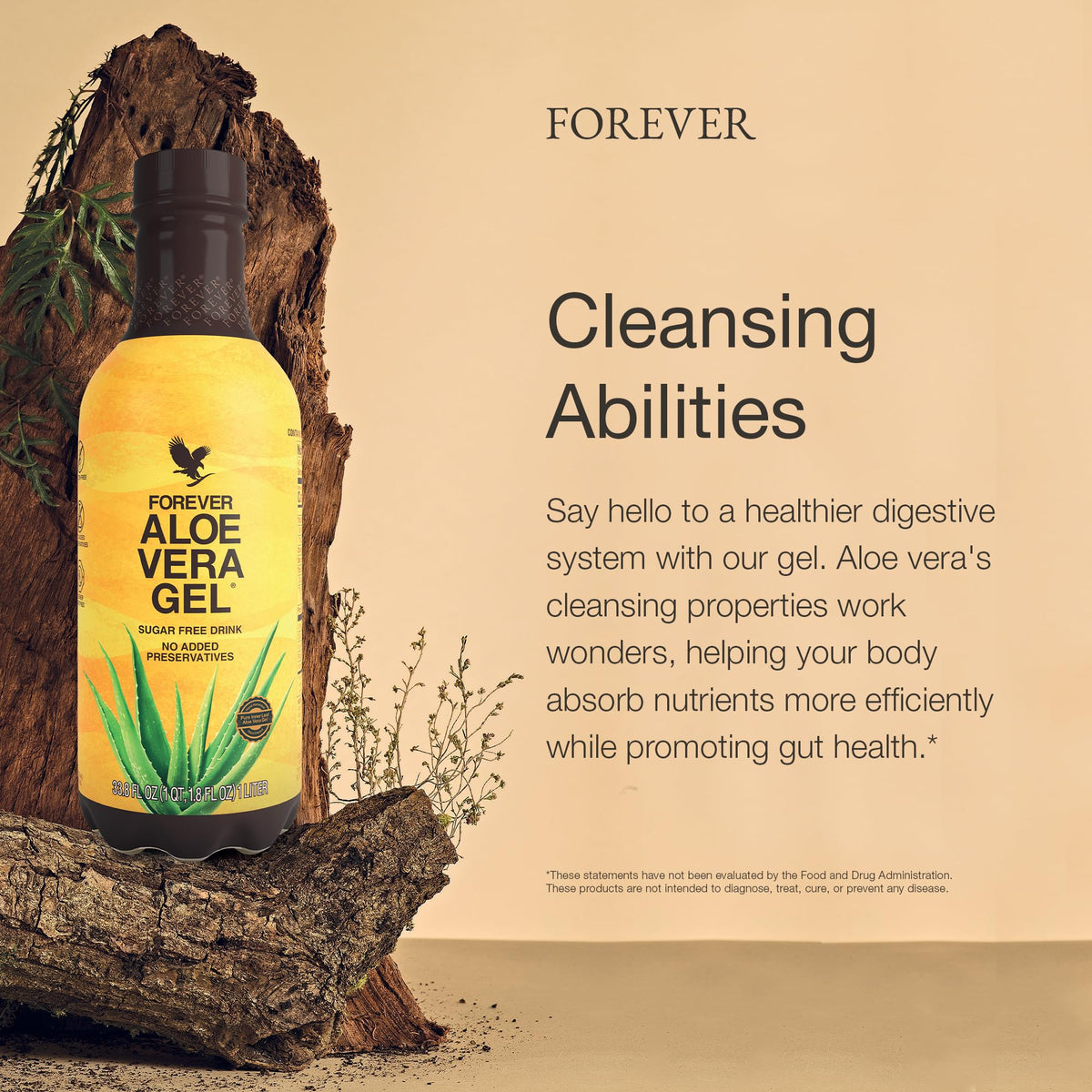 Forever Living Aloe Vera Gel 1 L avec étiquette