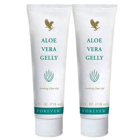 Forever Living Aloe Vera Gelly 118ml vue avant avec texture du gel