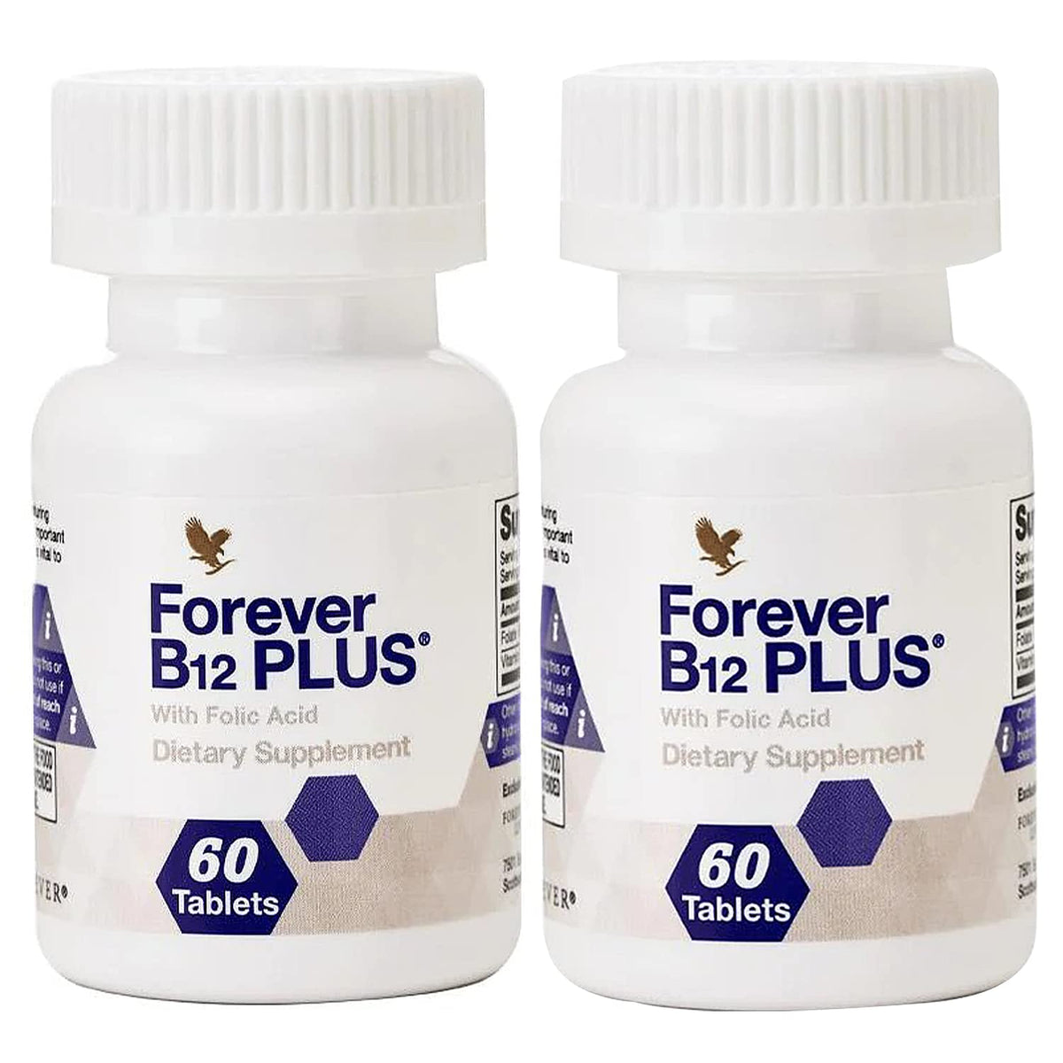 Forever Living B12 Plus 120 comprimés, vue de face