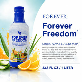 Forever Living Freedom 1 L bouteille vue de côté