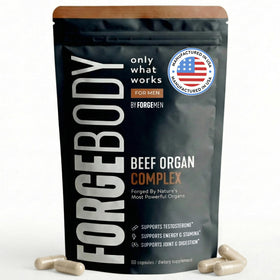 FORGEMEN complexe de foie de bœuf 90 capsules avant