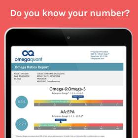 Formulaire de demande de test OmegaQuant Omega-3 Index Plus