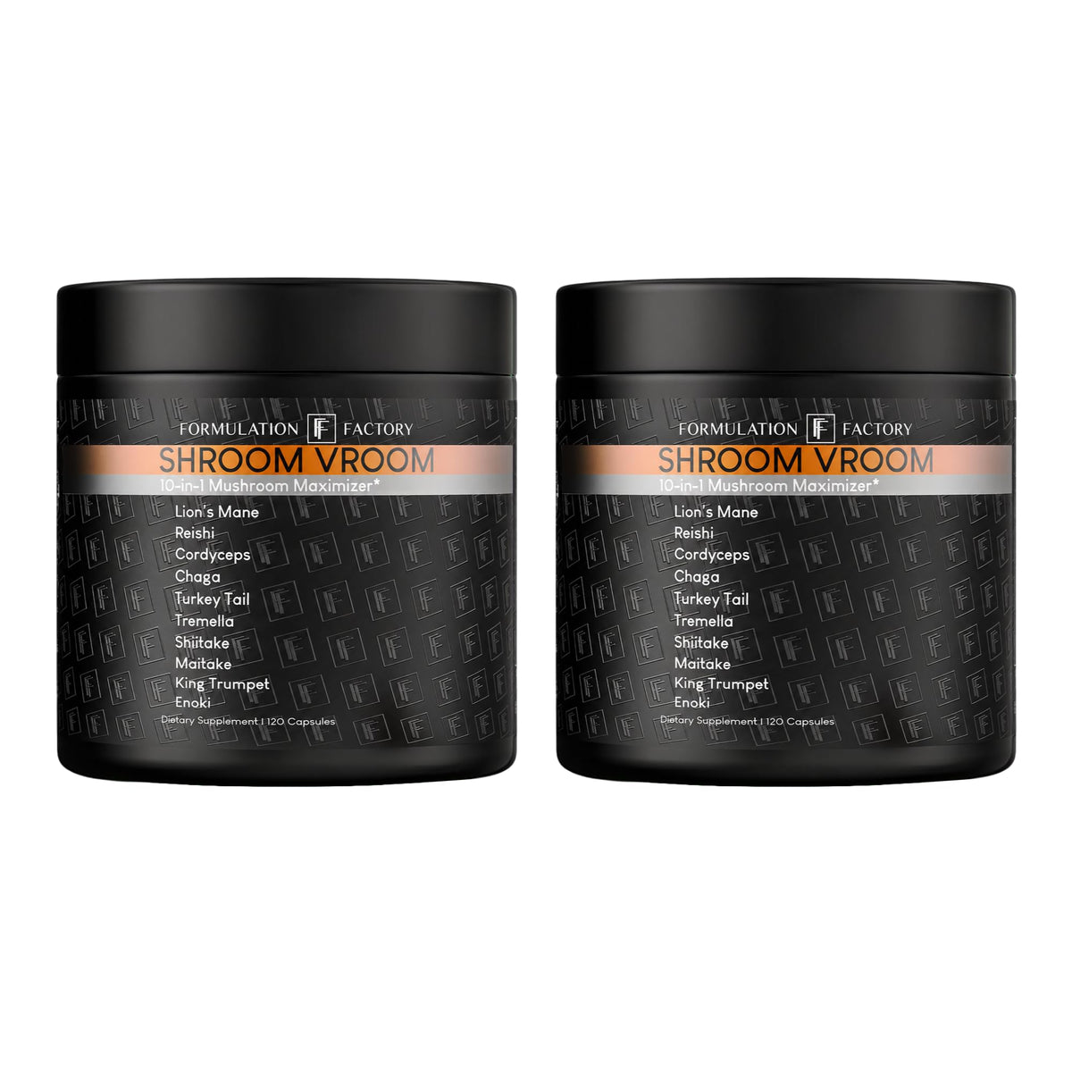 Formulation Factory Shroom Vroom 240 capsules bouteille avant
