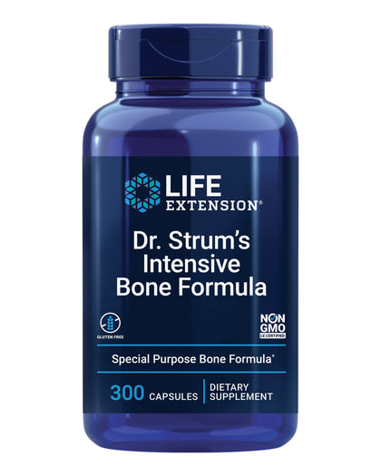 Formule Intensive pour les Os Life Extension, 300 capsules, avant