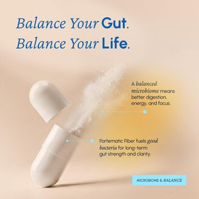 Fortematic Capsules de Psyllium 3000mg, prise de capsules avec un verre d'eau