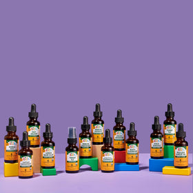 Fortifiant daily wellness Enfant Herb Pharm avec un enfant souriant