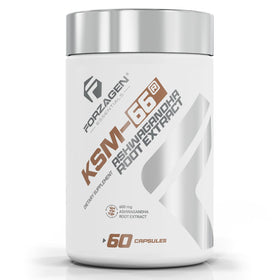 Forzagen KSM-66 Ashwagandha 600mg capsules front view