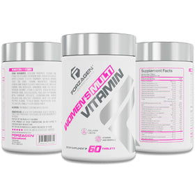 Forzagen Multivitamines Femmes 60 comprimés, comprimé en gros plan