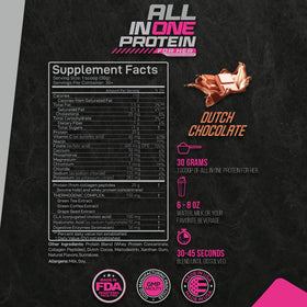 Forzagen Poudre de Protéine All-in-One pour Femmes 1089g emballage