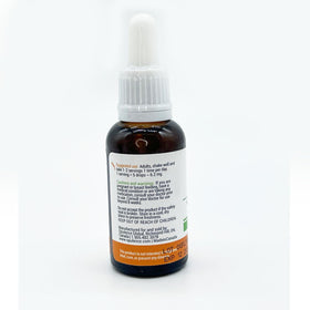 Fountain Of Life Extrait d'Épicéa Norvégien 30 ml, étiquette et contenu