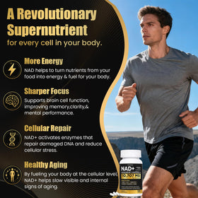 FOUNTIVA Liposomal NAD+ 10 707 mg capsules végétariennes