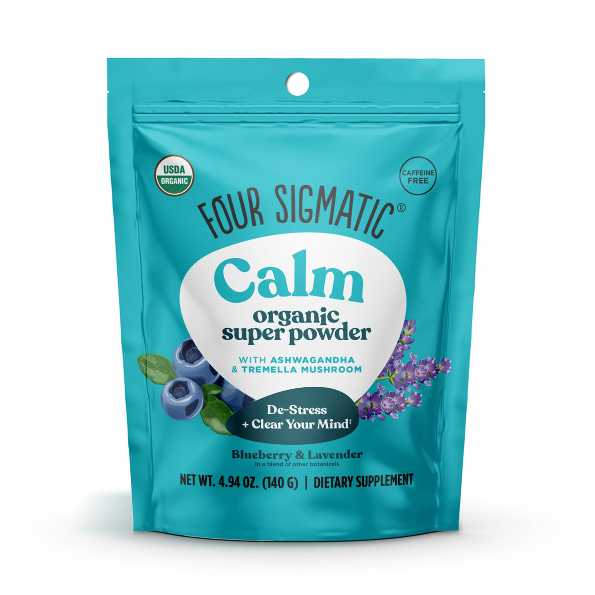 Four Sigmatic Calm Super Powder 150g emballage avant