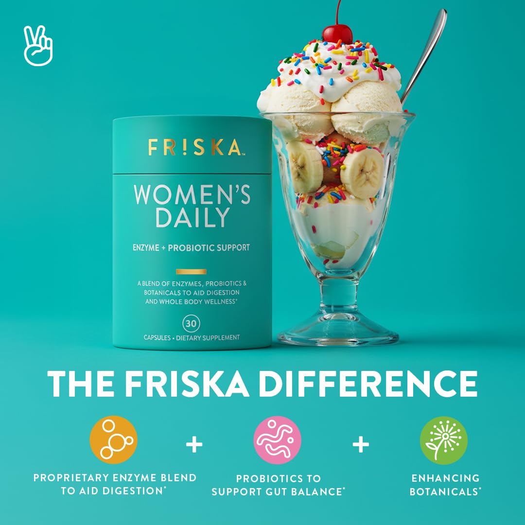 FR!SKA Complément Alimentaire 30 Capsules avec étiquette
