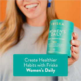 FR!SKA Complément Alimentaire Femme 90 Capsules arrière avec informations nutritionnelles