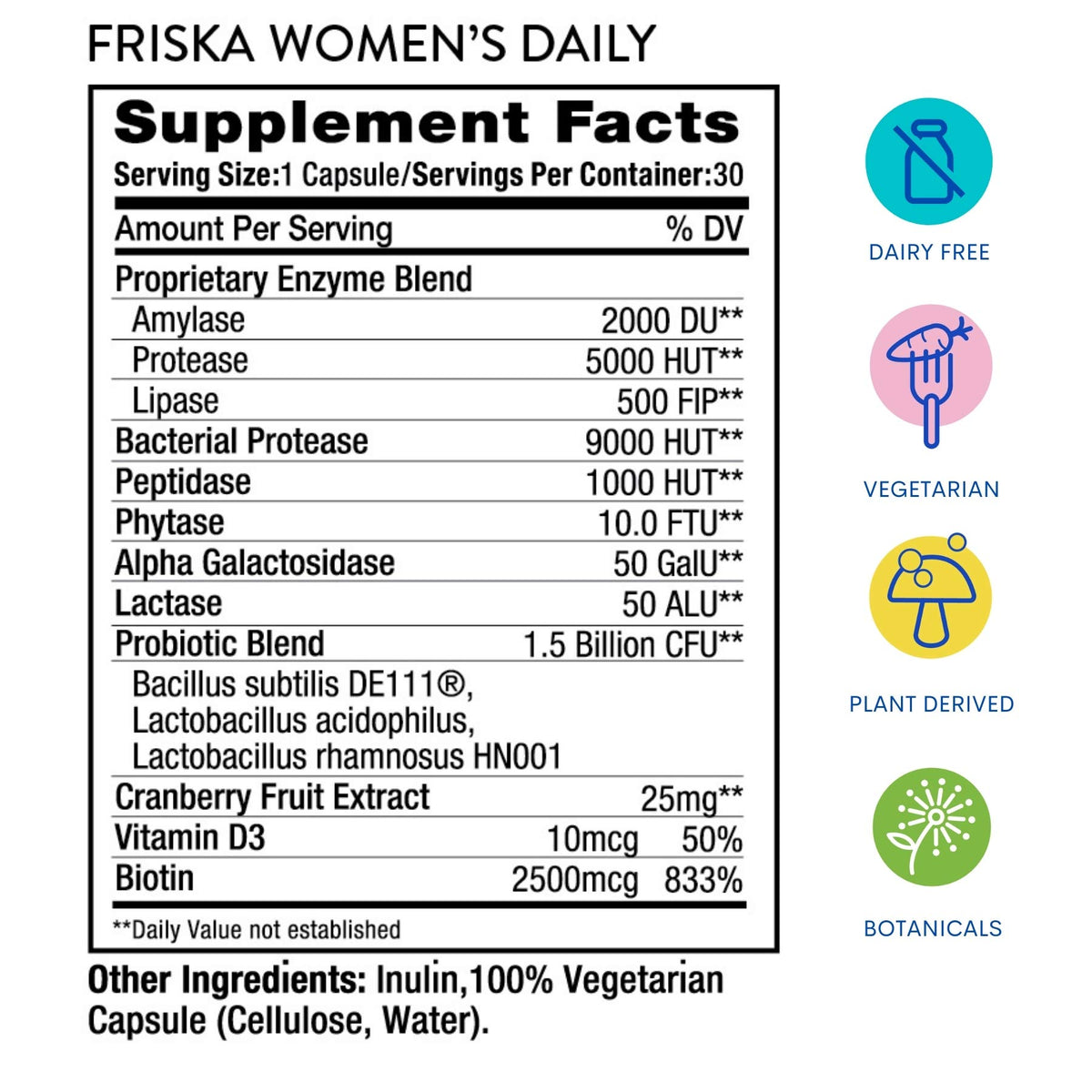 FR!SKA Complément Alimentaire Femme 90 Capsules sur un bureau avec un ordinateur