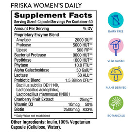 FR!SKA Complément Alimentaire Femme 90 Capsules sur un bureau avec un ordinateur