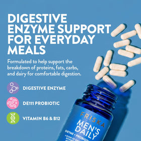 FR!SKA Complément Alimentaire Multi-Enzymes 90 capsules étiquette