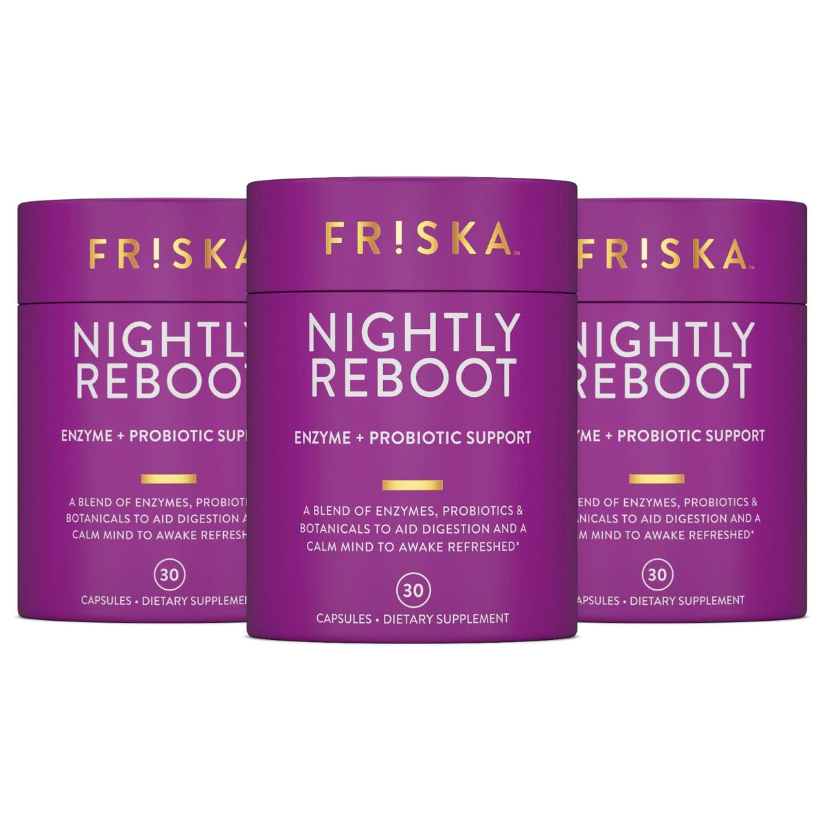 FR!SKA Nightly Reboot boîte de 90 capsules vue de face